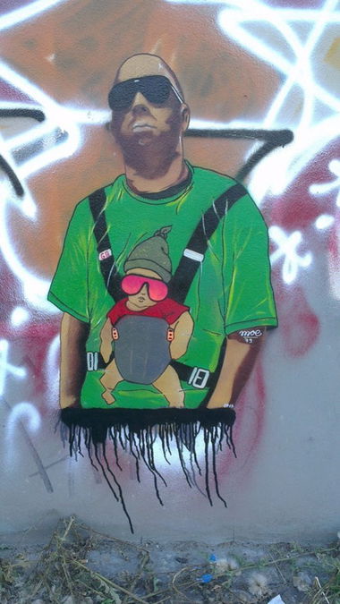 Graffiti Wall in Berlin - Photo by moe79 - Streetart, stencil, moe79