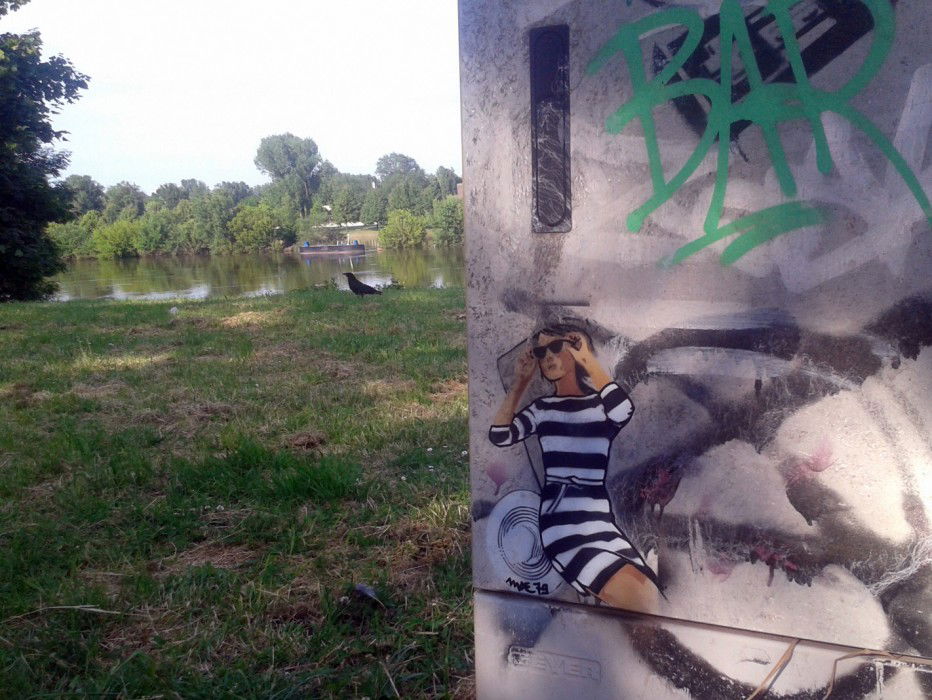 Graffiti Street Art in Magdeburg - Photo by moe79 - Streetart, stencil, moe79