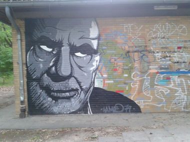 Graffiti Wall in Berlin - Photo by moe79 - oldboy, streetart, mural