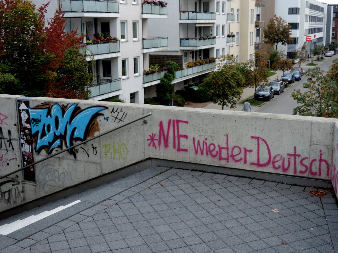 Graffiti Artwork in Kassel - Photo by mois - zoom, ass, niewiederdeutschland (2013)