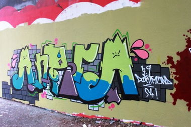 Graffiti Wall - Photo by mois - antifa, afa, s4 (2010)