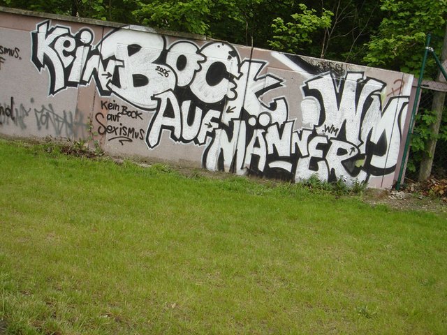 Graffiti Wall - Photo by mois - KeinBockaufMännerWM (2006)