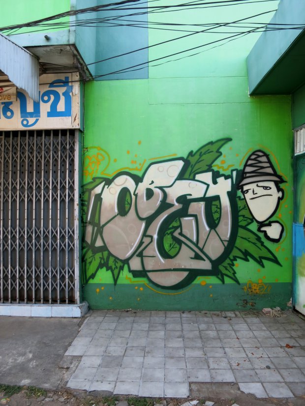 Graffiti Bombing - Photo by mois - obey