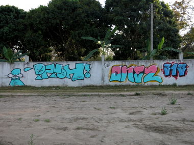 Graffiti Bombing in Thung Yao - Photo by mois - pzyoh, pzy, omez