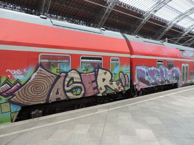 Graffiti Train - Photo by mois - taser, ?, üfs