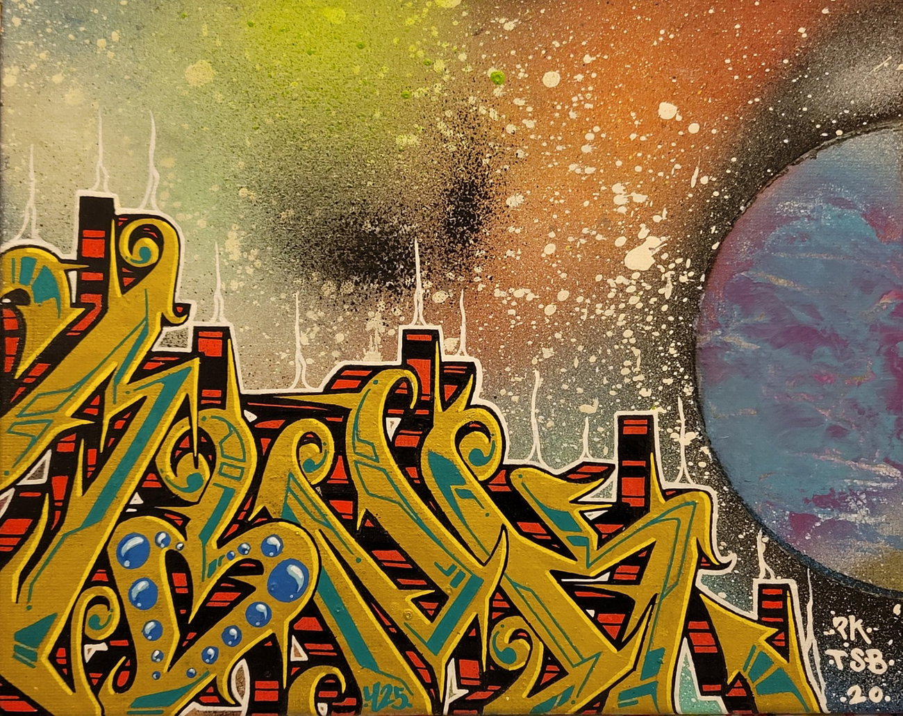 Graffiti Artwork - Photo by monk425