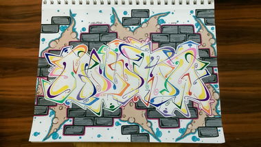 Graffiti Sketch - Photo by monk425 (2015)