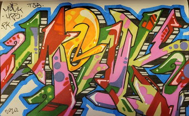 Graffiti Sketch - Photo by monk425