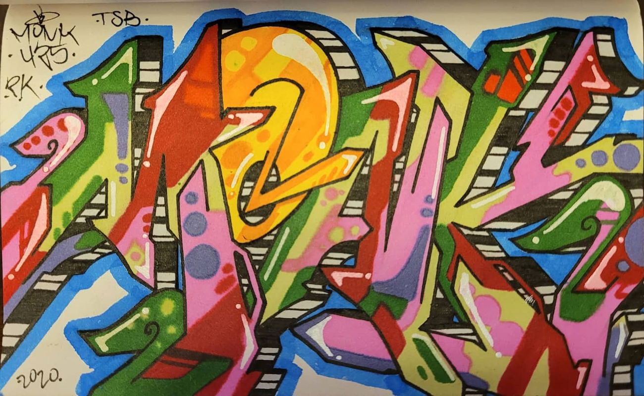 Graffiti Sketch - Photo by monk425