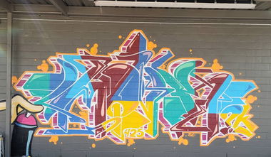 Graffiti Wall - Photo by monk425