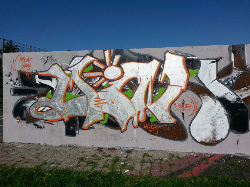 Graffiti Wall in Oschatz - Photo by monstar - mon (2013)
