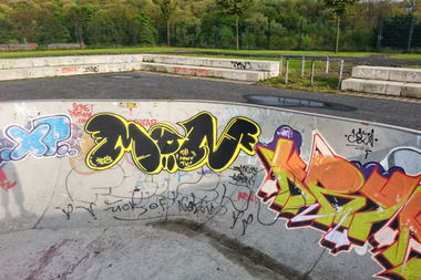 Graffiti Wall in Oschatz - Photo by monstar - mon (2013)