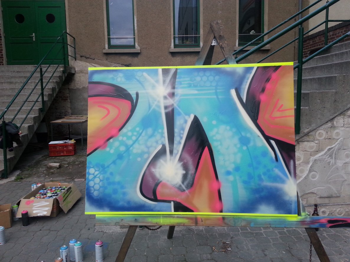 Graffiti Wall - Photo by monstar