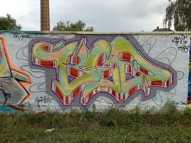 Graffiti Wall - Photo by monstar