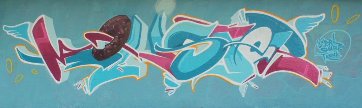 Graffiti Wall in Wiesbaden - Photo by monster - VM, monster, Friendly (2012)
