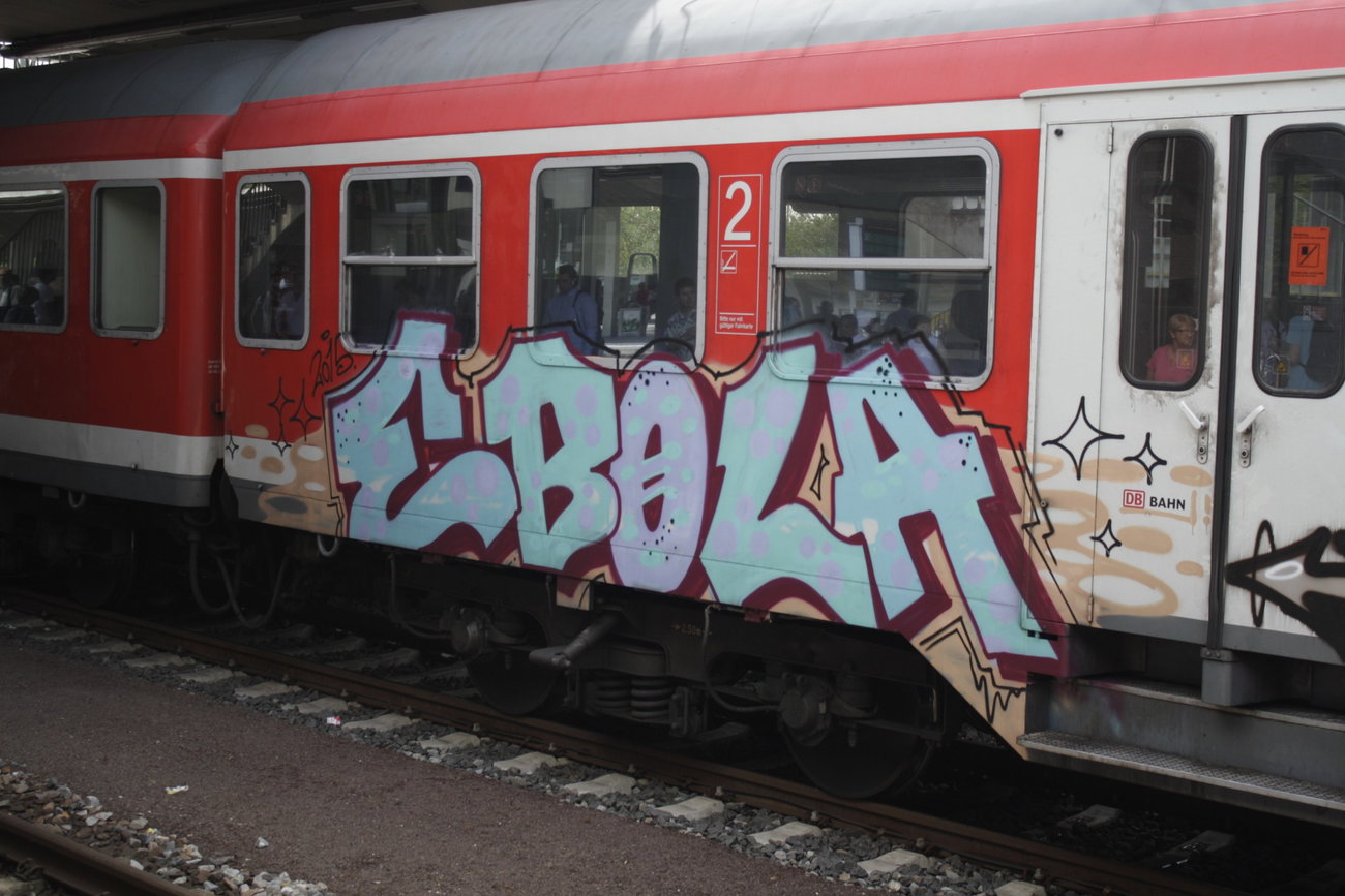 Graffiti Train - Photo by montanablacks - ebola (2015)