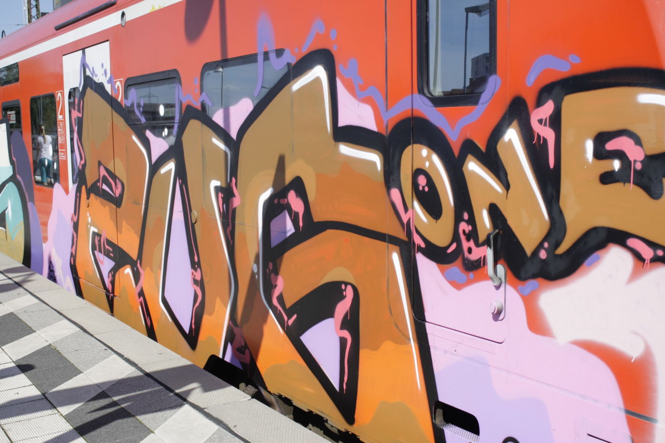 Graffiti Train - Photo by montanablacks - zug (2015)