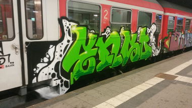 Graffiti Train - Photo by montanablacks - enso (2015)