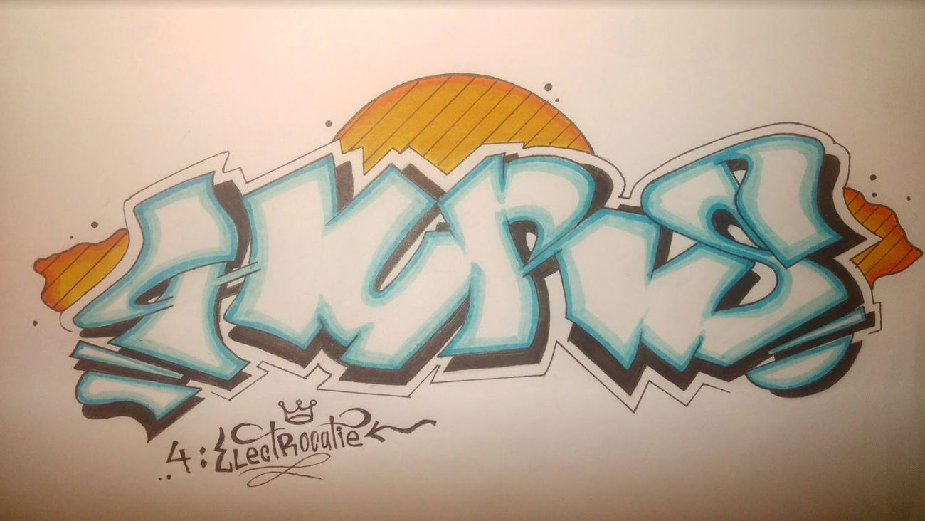 Graffiti Sketch - Photo by mook (2019)