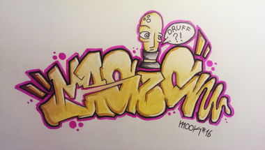 Graffiti Wall - Photo by mook (2016)