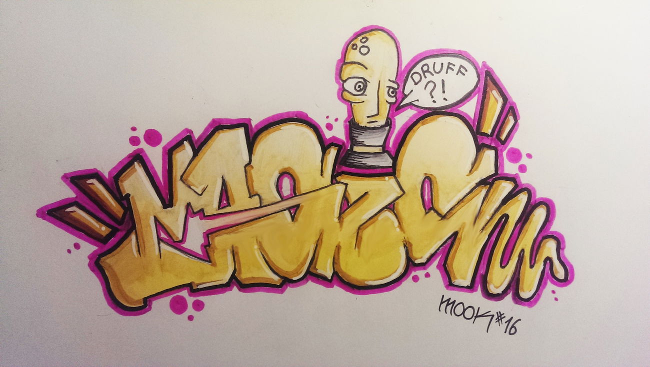 Graffiti Wall - Photo by mook (2016)