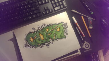 Graffiti Sketch - Photo by mook (2017)