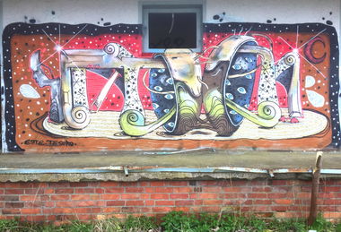 Graffiti Wall - Photo by moon - moon (2017)