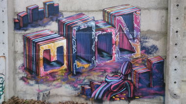 Graffiti Wall in Bergen auf rügen - Photo by moon - MoonPlusminusnull (2016)