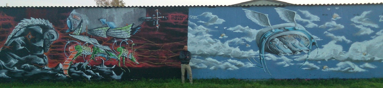 Graffiti Wall in Deutschland - Photo by moon - moon