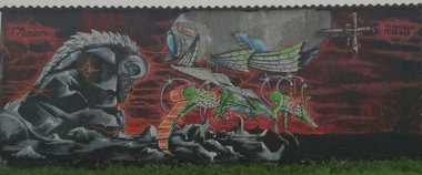 Graffiti Wall in Deutschland - Photo by moon - moon