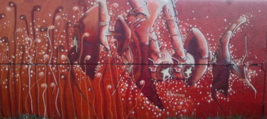 Graffiti Wall - Photo by moon - moon