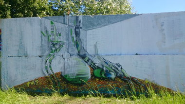 Graffiti Wall in Deutschland - Photo by moon - moon