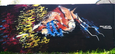 Graffiti Wall in Deutschland - Photo by moon - moon