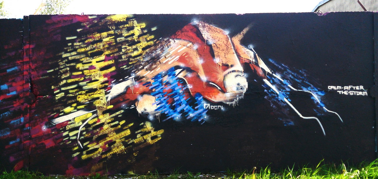 Graffiti Wall in Deutschland - Photo by moon - moon