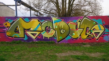 Graffiti Wall in Deutschland - Photo by moon - modus