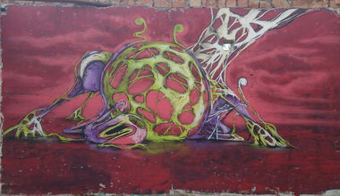 Graffiti Wall in Stralsund - Photo by moon - MoonPlusminusnull (2016)