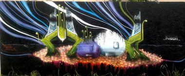 Graffiti Wall - Photo by moon - moon