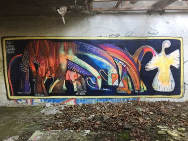 Graffiti Wall - Photo by moon - moon, plus, minus (2017)