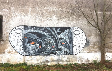 Graffiti Wall - Photo by moon - moon (2017)