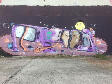 Graffiti Wall - Photo by moon - moon, plus, minus (2017)