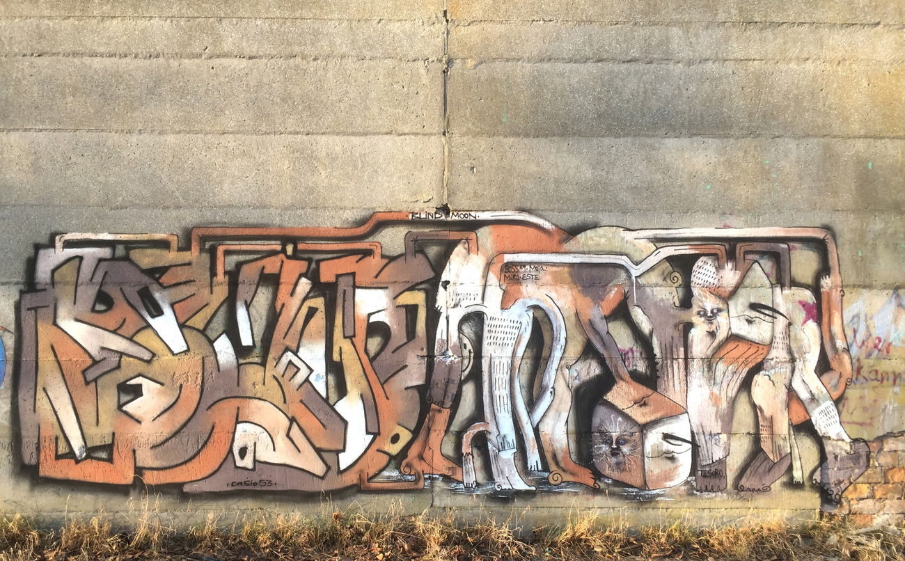 Graffiti Wall - Photo by moon - moon, blind (2018)