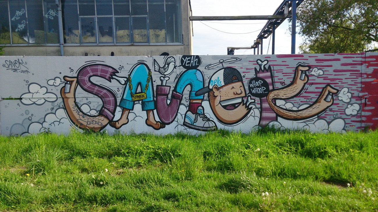 Graffiti Wall in Deutschland - Photo by moon - sanek
