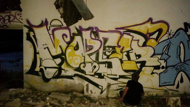 Graffiti Bombing - Photo by mopsY