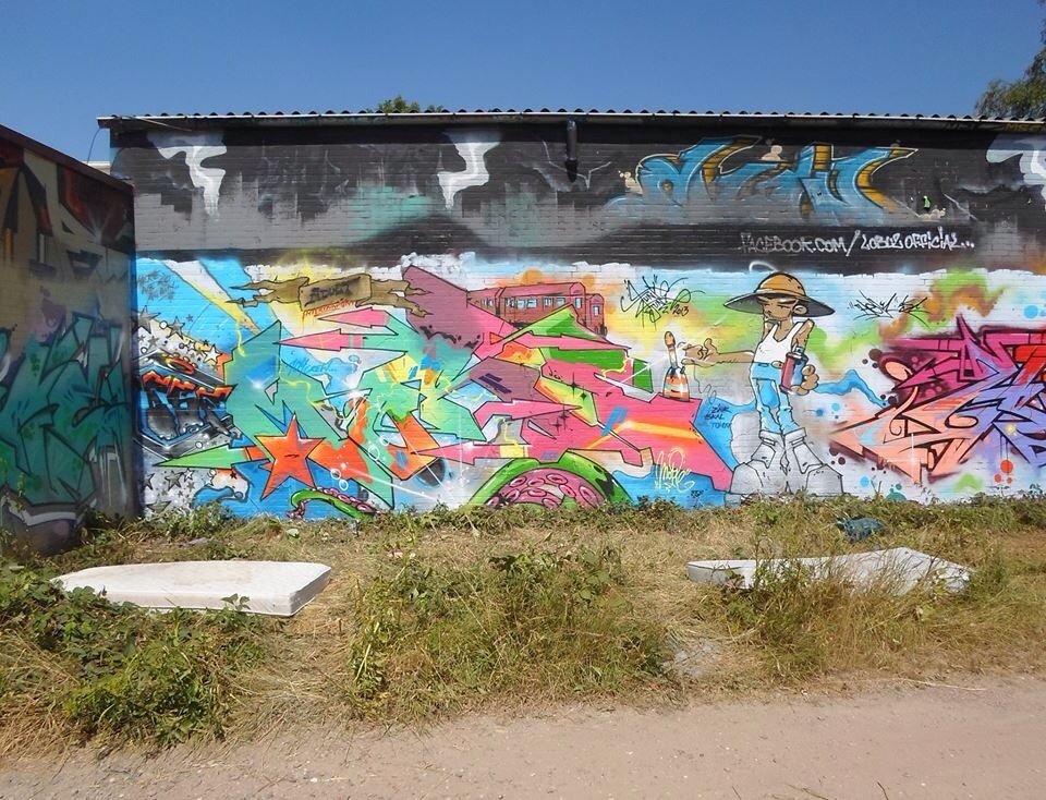 Graffiti Wall in Bremen - Photo by more_esf - More (2013)