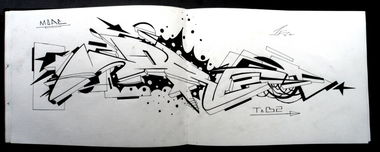 Graffiti Sketch - Photo by more_style - more (2015)