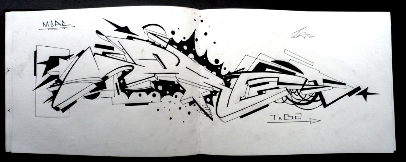 Graffiti Sketch - Photo by more_style - more (2015)