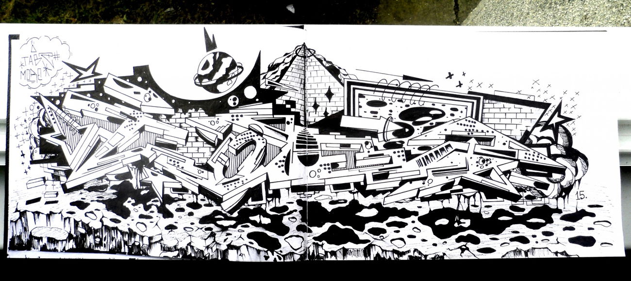 Graffiti Sketch - Photo by more_style