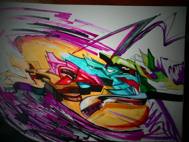 Graffiti Sketch - Photo by more_style - more