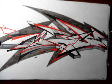 Graffiti Sketch - Photo by more_style - more (2014)