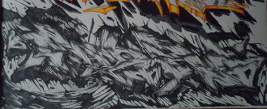 Graffiti Sketch - Photo by more_style - more (2013)